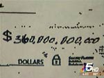 Житель Техаса пытался обналичить чек на 360 миллиардов долларов