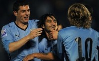 Сборная Уругвая вышла в полуфинал чемпионата мира по футболу.