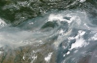 Дым от российских пожаров достиг стратосферы 