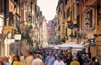 В центре Рима запретили прием пищи 