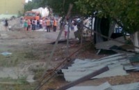Жители Троещины штурмом взяли стройплощадку, охрана отбивалась огнетушителями и смолой - очевидцы 
