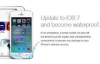 iOS7: пользователи iPhone уничтожили смартфоны после шутки про защиту от воды 