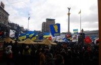 Подкрепление Беркута не смогло прорваться к зданию Киевской мэрии 
