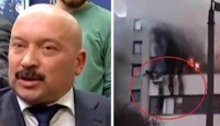 Знову брехня: Голова Держслужби НС не побачив на відео пожежі в Харкові людей, що падали з вікон