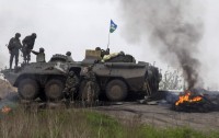 Под Славянском террористы атаковали украинских десантников: двое военных убиты